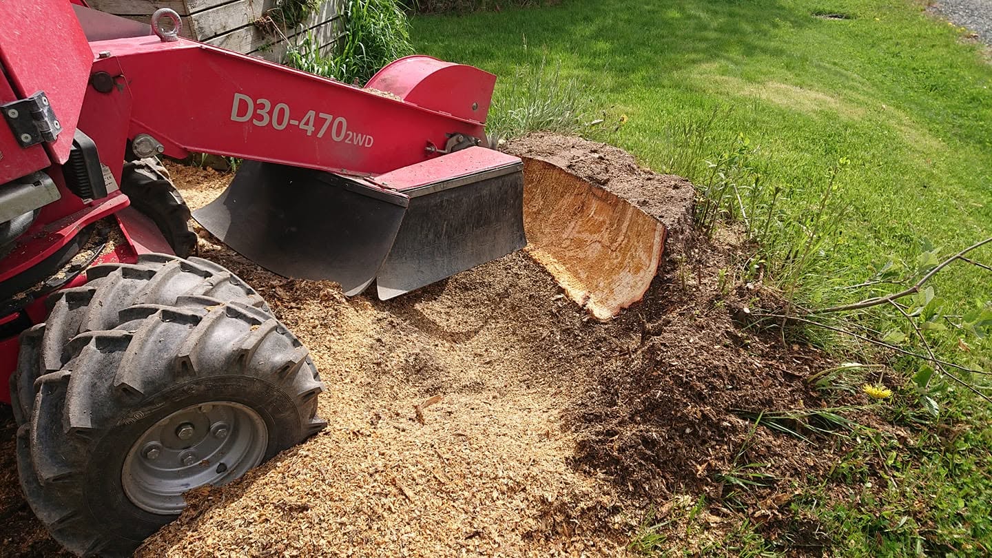 Stubbefresing med D30-470